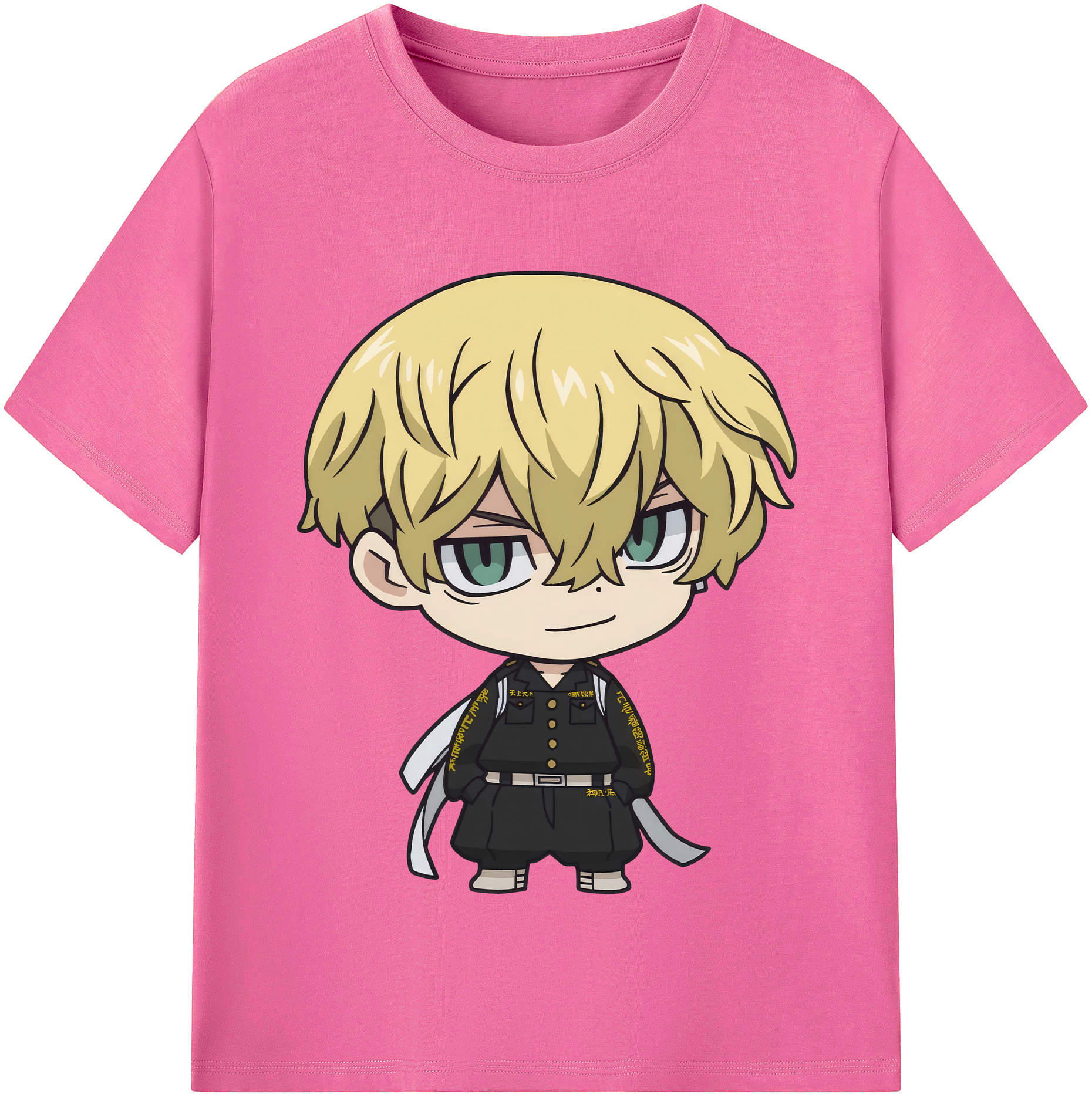 （画像用） 東京リベンジャーズ Tokyo Revengers レディースカジュアルプリントTシャツ（綿100％）